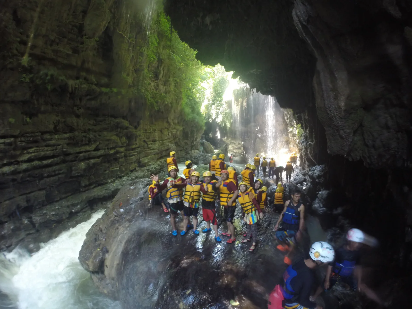 Body Rafting Green Canyon